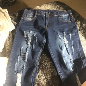 Ripped jeans